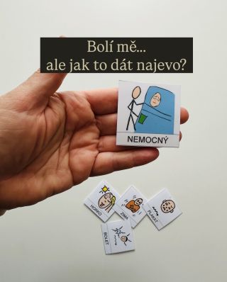 Bolí mě… ale jak to dát najevo? Když chybí slova, pomáhají piktogramy. Díky nim může dítě ukázat, že ho něco bolí, že mu...